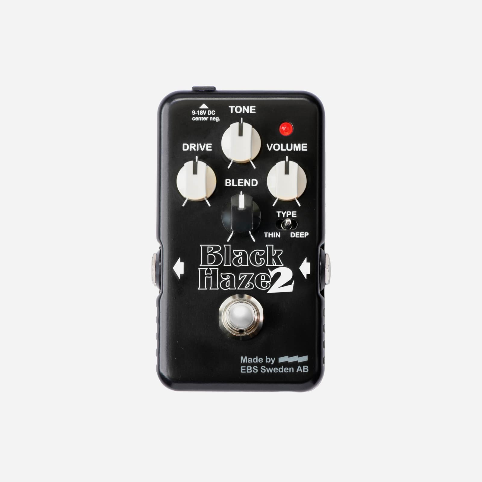 EBS Black Haze 2 Pedale Effetti Distortion/Overdrive Per Chitarra E Basso - Foto 7