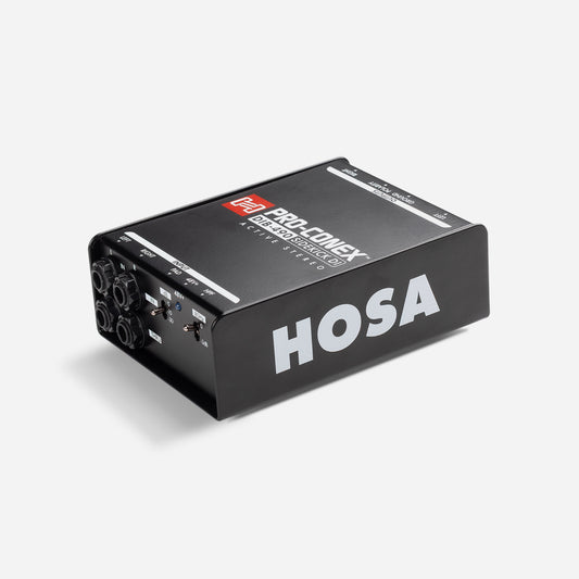 Hosa Pro-Conex Sidekick - DIB-490 - Active Stereo Direct Box