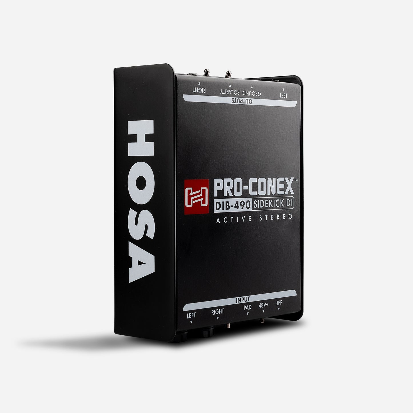 Hosa Pro-Conex Sidekick - DIB-490 - Active Stereo Direct Box