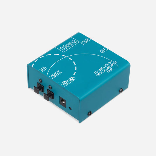 Hosa Digital Audio Interface - ODL-312 - S/PDIF Optical to AES/EBU