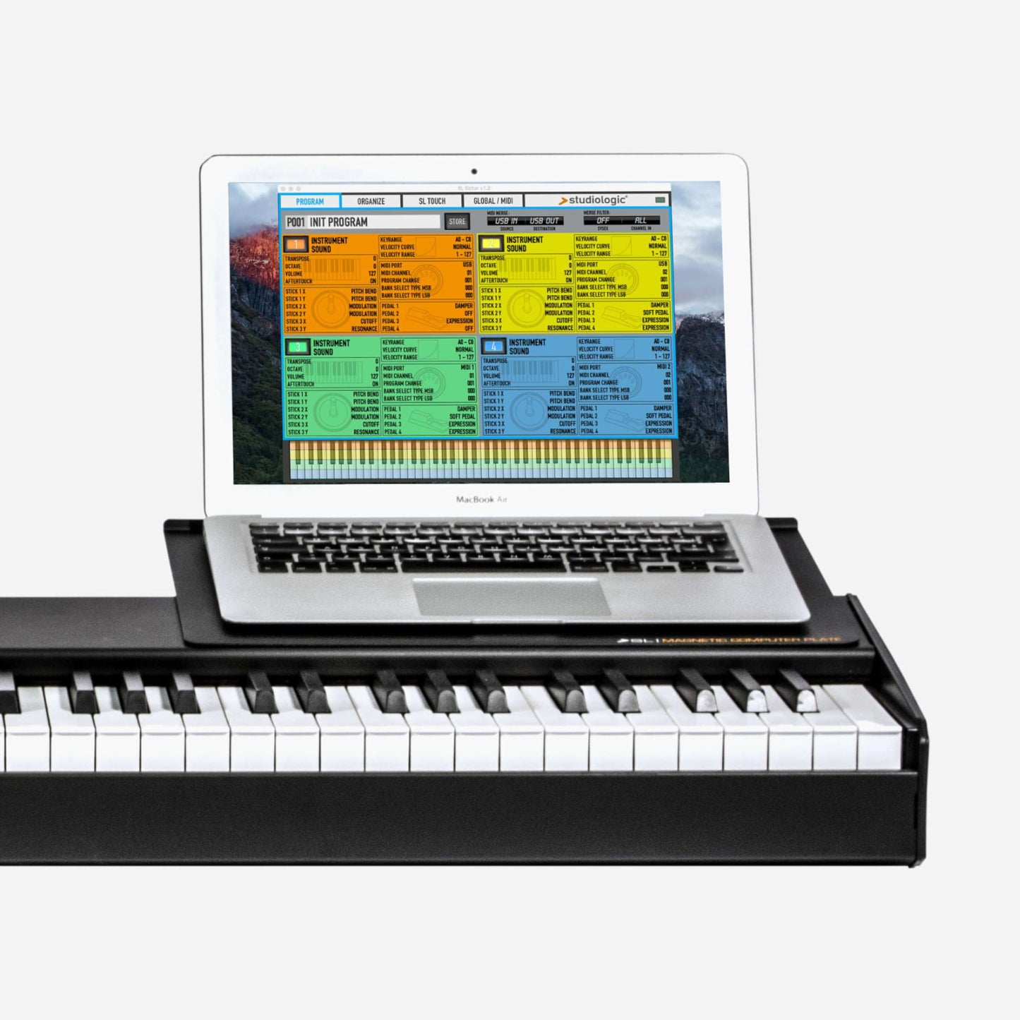 Studiologic Magnetic Computer Plate - SL73, SL88, SL Grand