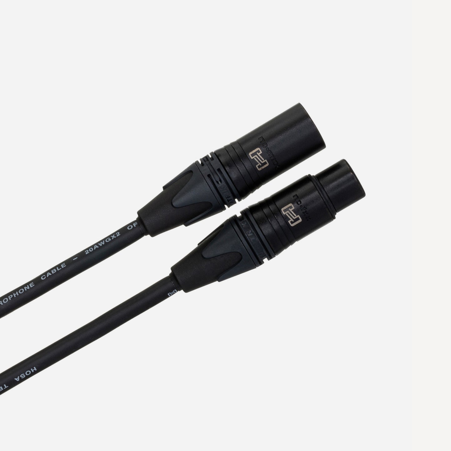 Hosa Edge Microphone Cable - CMK-000AU - Neutrik XLR3F to XLR3M