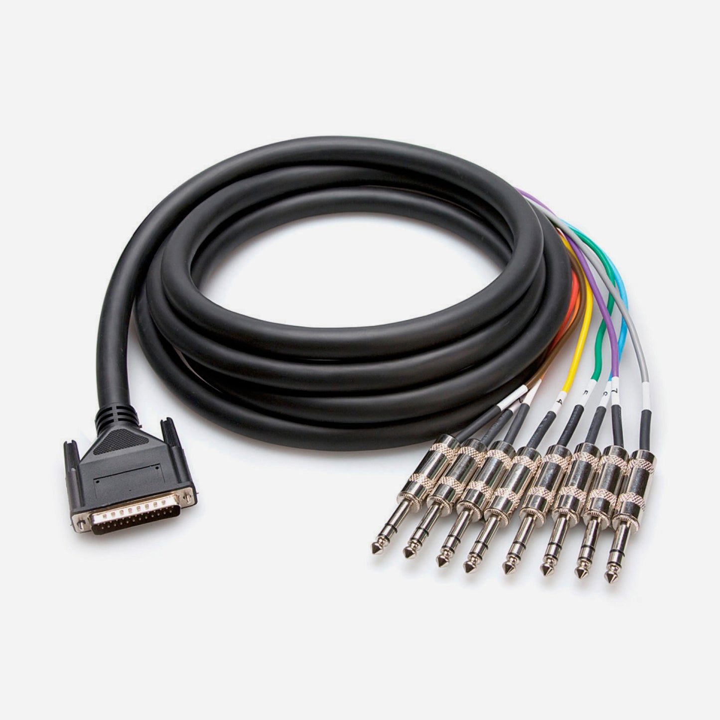 Hosa Balanced Snake - DTP-800 - DB25 to 1/4 in TRS