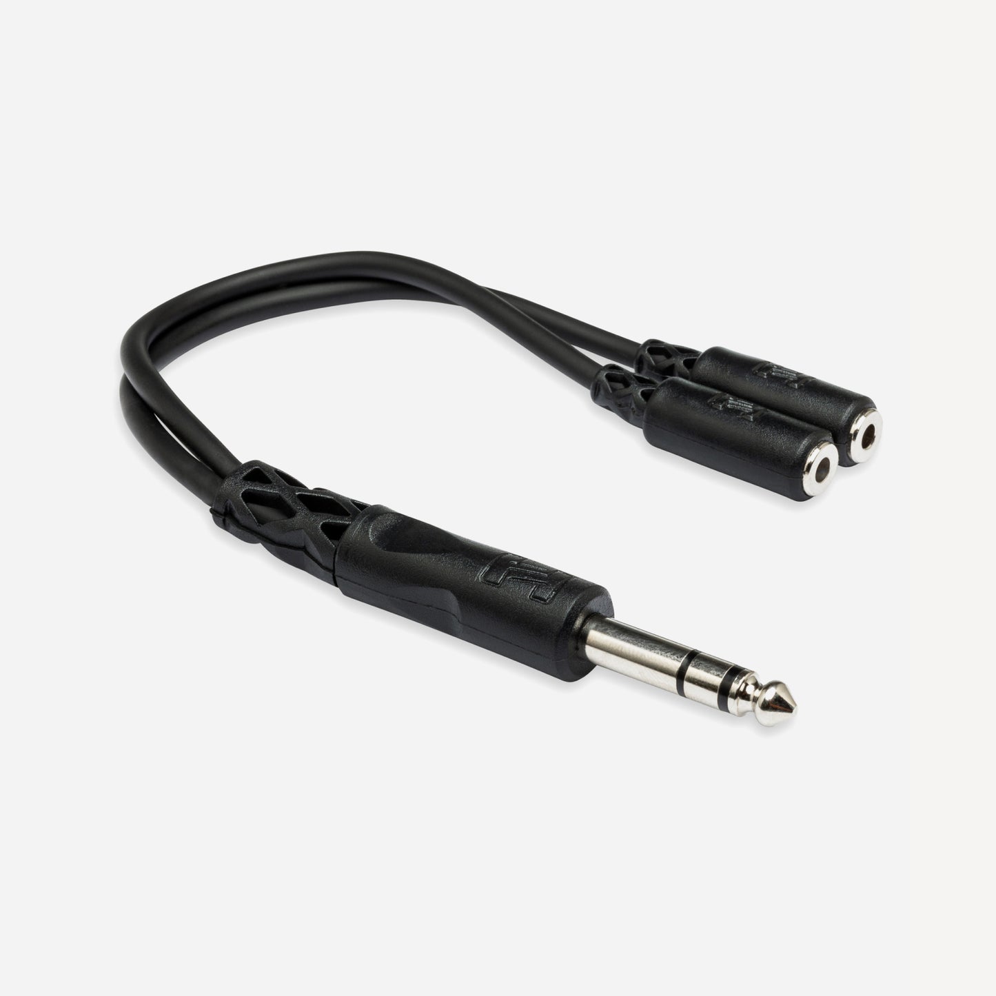 Hosa Y Cable - YMP-234 - 1/4 in TRS to Dual 3.5 mm TRSF