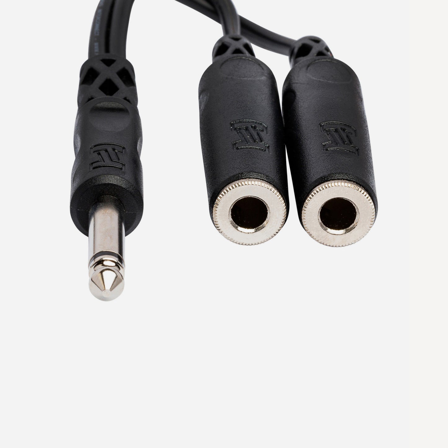 Hosa Y Cable - YPP-111 - 1/4 in TS to Dual 1/4 in TSF