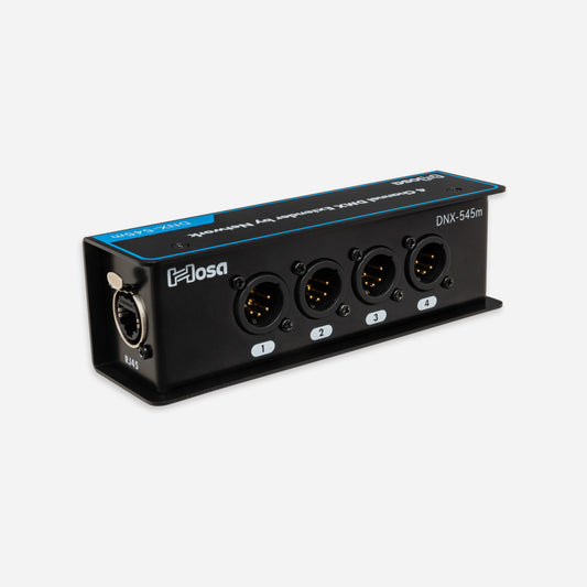 Hosa DMX Extenders - DNX-545M - 8P8C to XLR5M