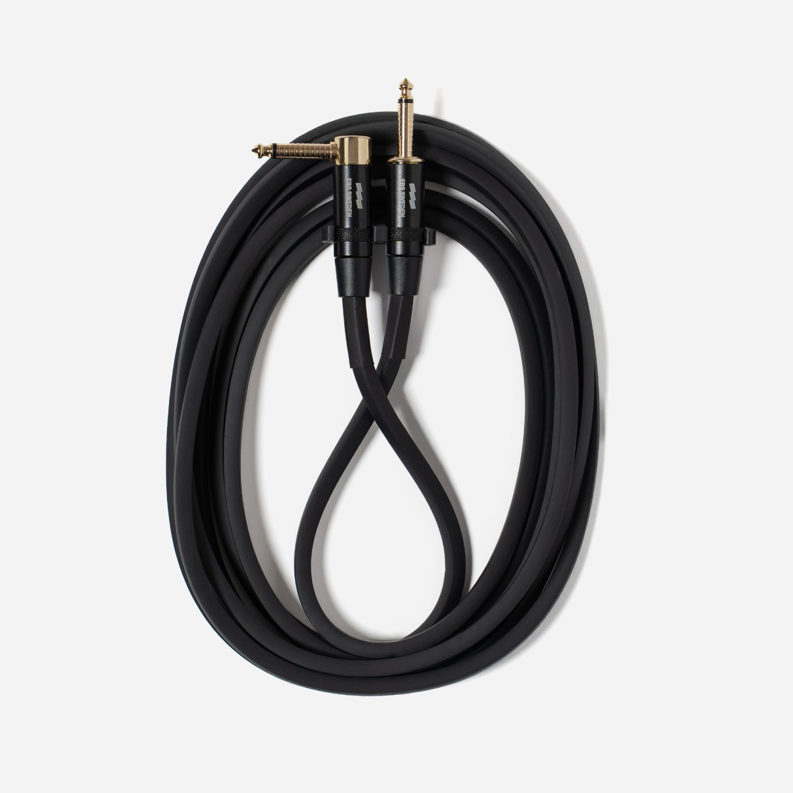 EBS RSA Regular Square Instrument Cable - Straight to Right Angled - WaveGrip 1/4” - full cable