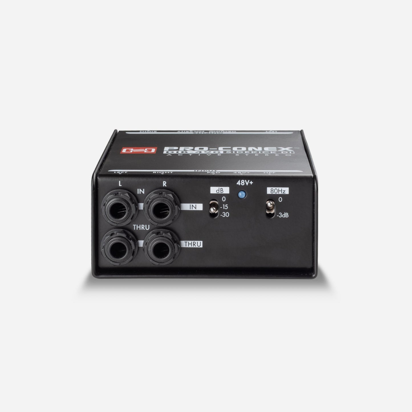 Hosa Pro-Conex Sidekick - DIB-490 - Active Stereo Direct Box